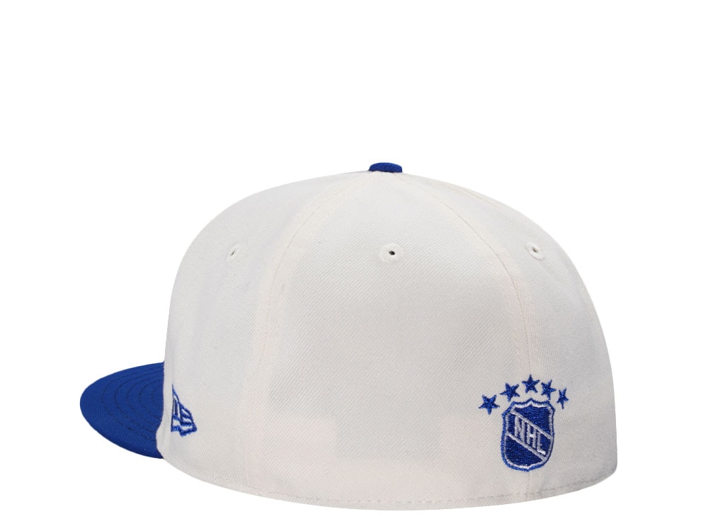 New Era Quebec Nordiques All Star Game 1987 Chrome Two Tone Throwback Edition 59Fifty Fitted Casquette
