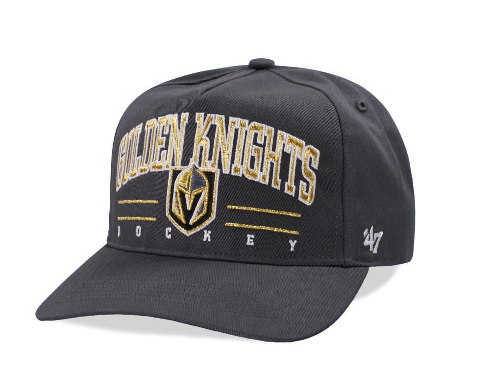 47Brand Las Vegas Golden Knights Charcoal Hitch Edition Snapback Casquette