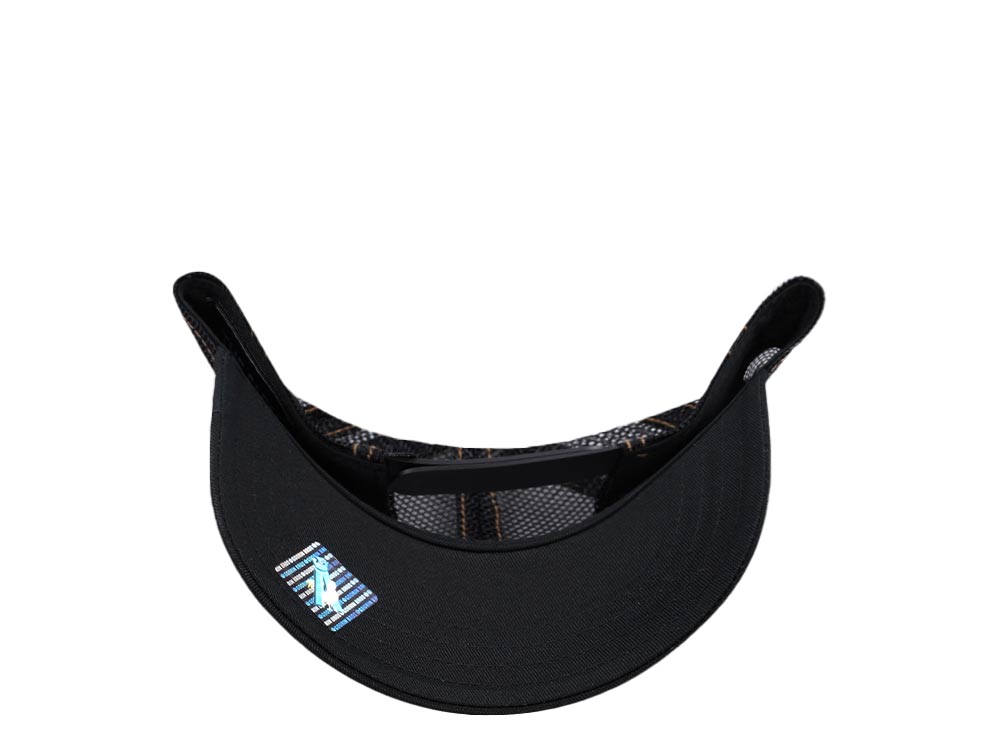 Goorin Bros The King Lion Black White Trucker Snapback Casquette