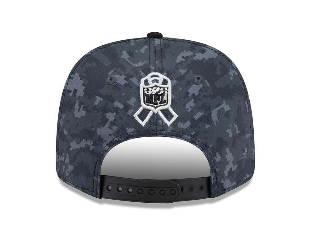 New Era Houston Texans NFL Salute to Service 2026 Digi Camo Black 9Seventy Stretch Snapback Casquette