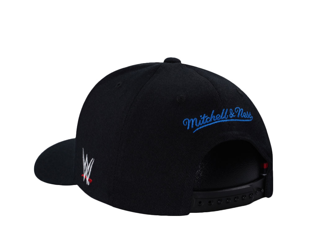 Mitchell & Ness Wrestlemania WWE Stone Cold Steve Austin Classic Red Stretch Snapback Casquette