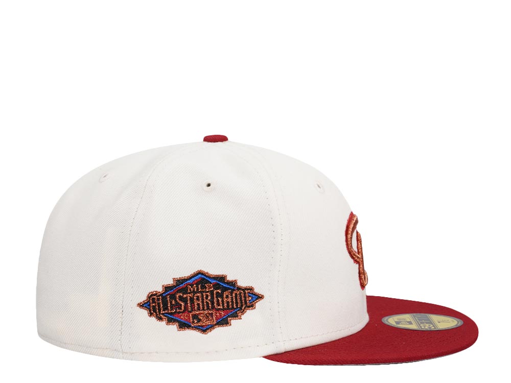 New Era Arizona Diamondbacks All Star Game 2011 Copper Cream Two Tone Edition 59Fifty Fitted Casquette