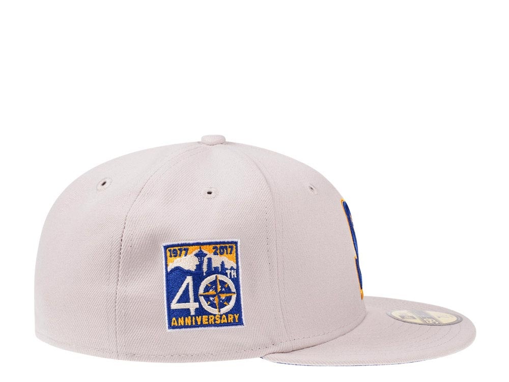 New Era Seattle Mariners 40th Anniversary Cream Edition 59Fifty Fitted Casquette