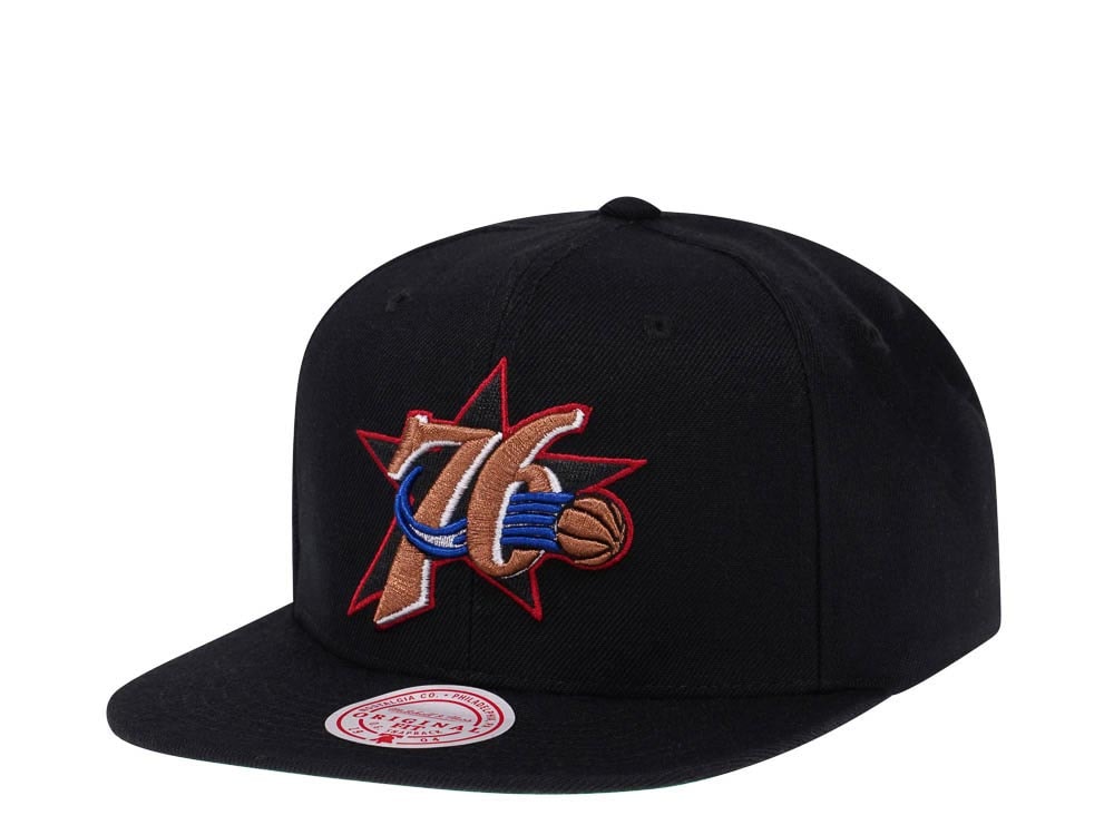 Mitchell & Ness Philadelphia 76ers Hardwood Classics Snapback Casquette