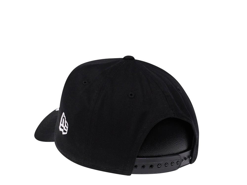 New Era Cleveland Guardians Black 9Forty A Frame Snapback Casquette