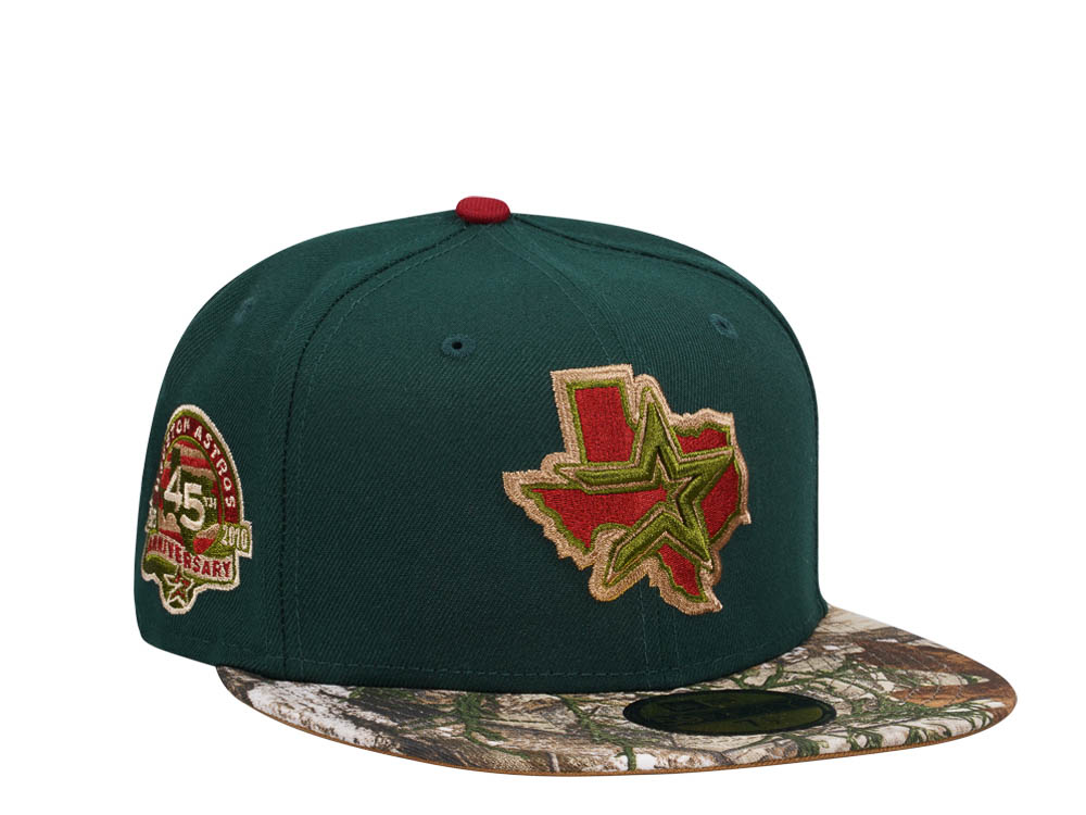New Era Houston Astros 45th Anniversary Real Tree Two Tone Edition 59Fifty Fitted Casquette