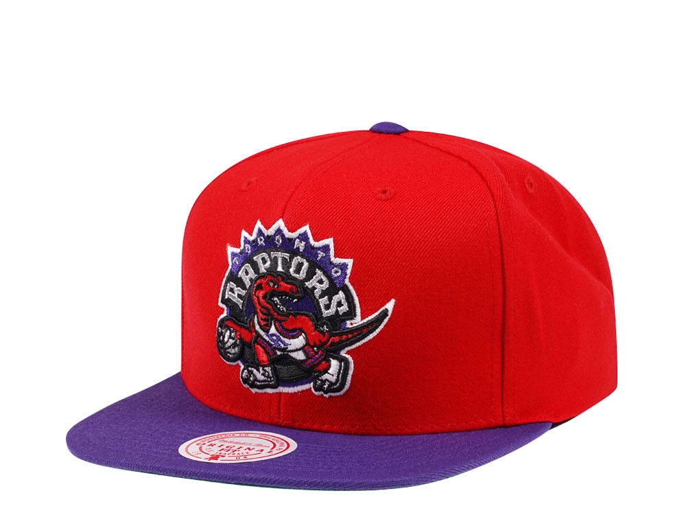 Mitchell & Ness Toronto Raptors Hardwood Classics 2 Tone Snapback Casquette