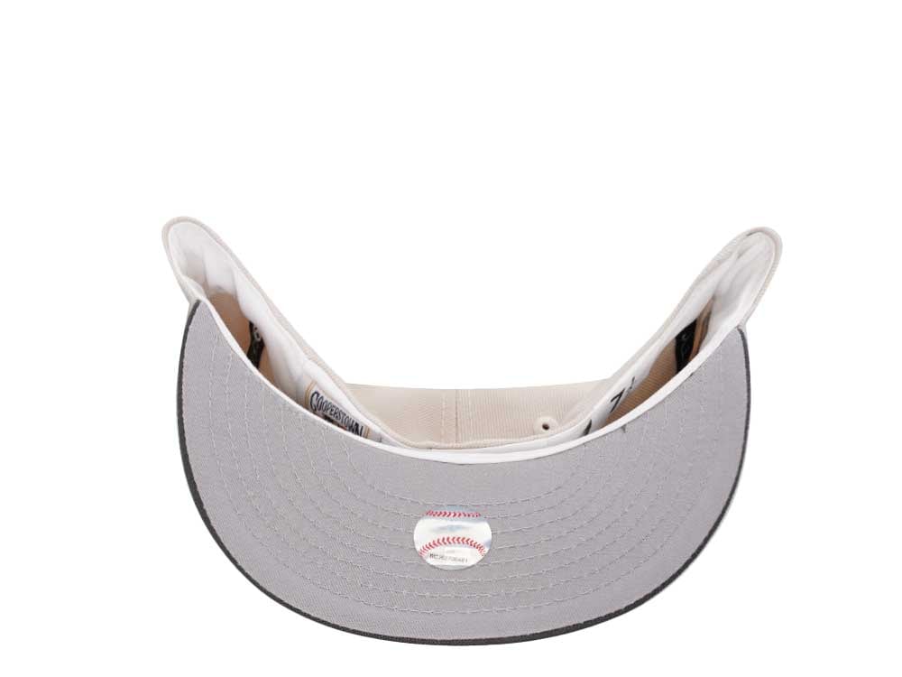 New Era Minnesota Twins Inaugural Season 2010 Stone Pewter Two Tone Edition 59Fifty Fitted Casquette