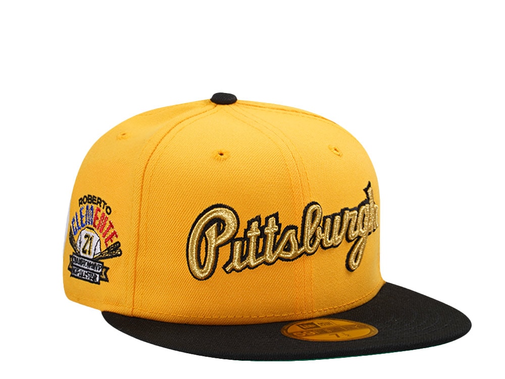 New Era Pittsburgh Pirates Roberto Clemente Gold Two Tone Edition 59Fifty Fitted Casquette