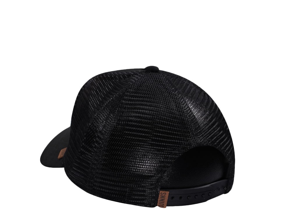 Djinns Lazy Sunday Classic Black Trucker Snapback Casquette