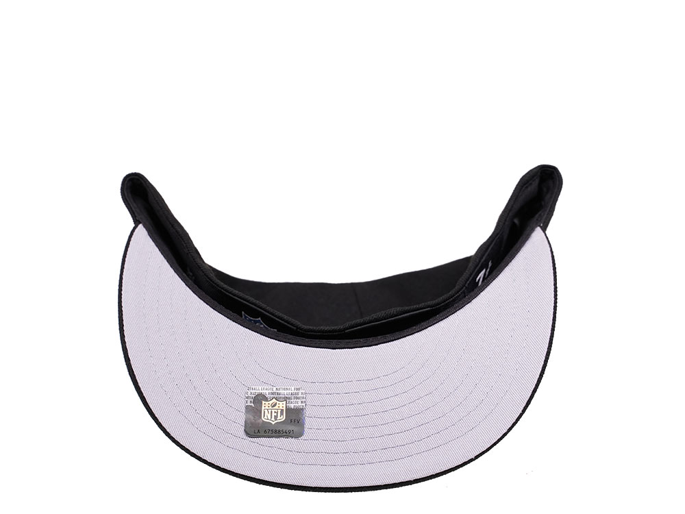New Era Las Vegas Raiders 50th Anniversary 59Fifty Fitted Casquette