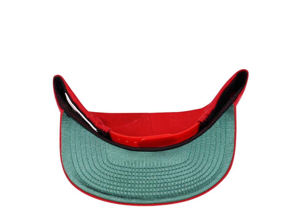Mitchell & Ness Chicago Bulls HWC Zig Zag Satin Undervisor Snapback Casquette