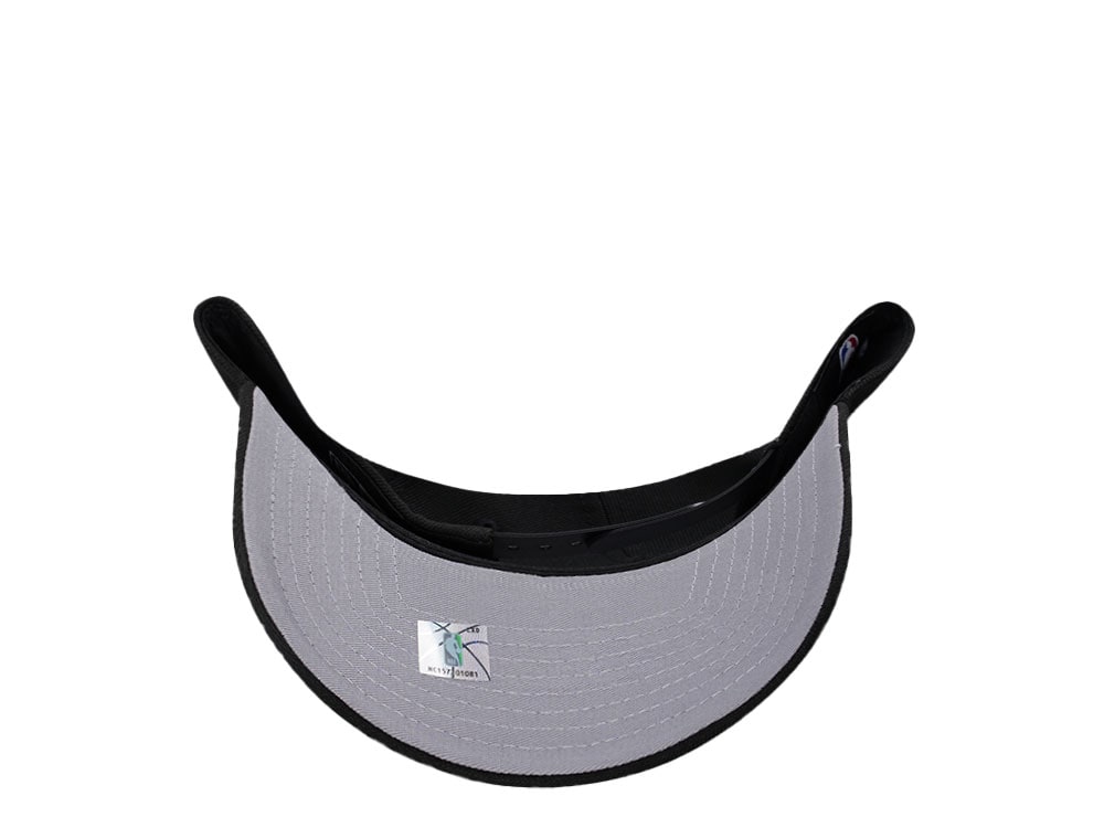 New Era New York Knicks Black Classic Edition 9Forty A Frame Snapback Casquette