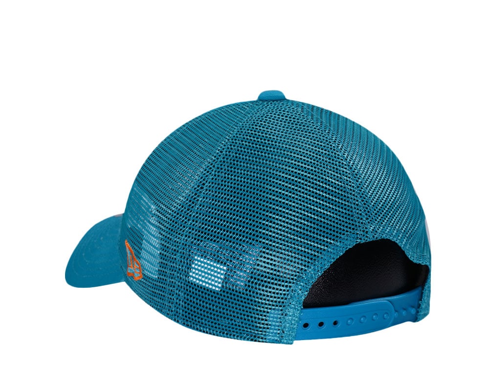 New Era Miami Dolphins Super Bowl VII Teal Trucker Edition 9Twenty Snapback Casquette