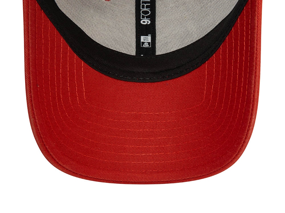 New Era Logo Red 9Forty Strapback Casquette
