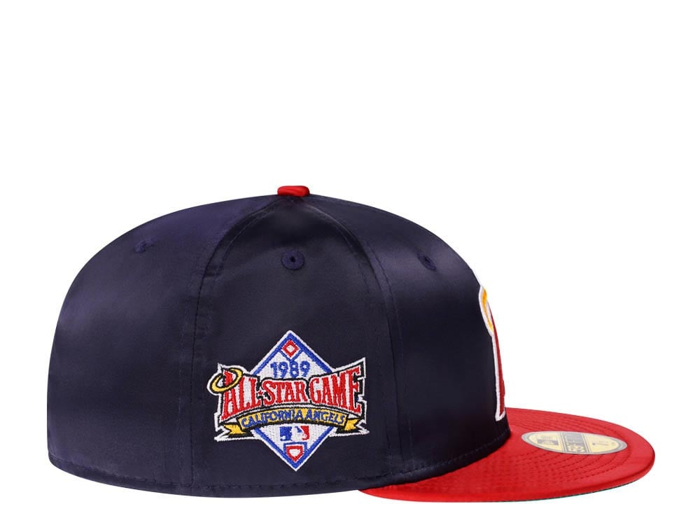 New Era California Angels All Star Game 1989 Satin Elite Edition 59Fifty Fitted Casquette
