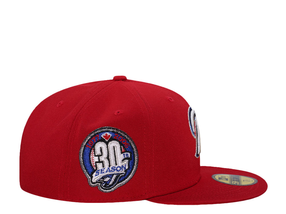 New Era Toronto Blue Jays 30th Season Red Prime Edition 59Fifty Fitted Casquette