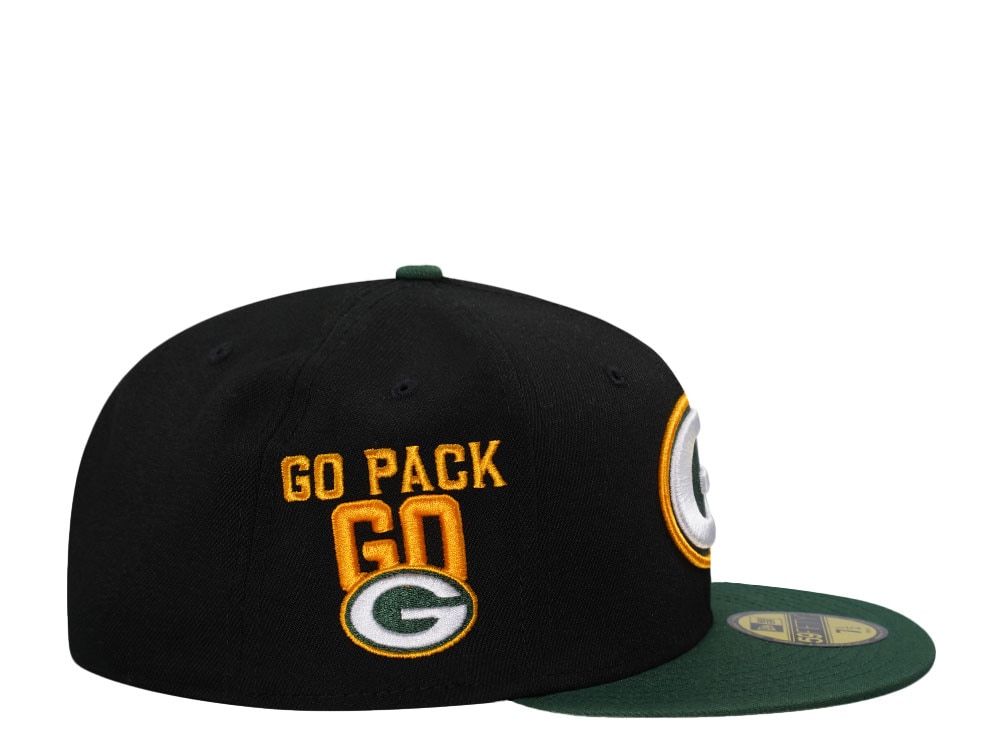 New Era Green Bay Packers Go Pack Go Two Tone Edition 59Fifty Fitted Casquette