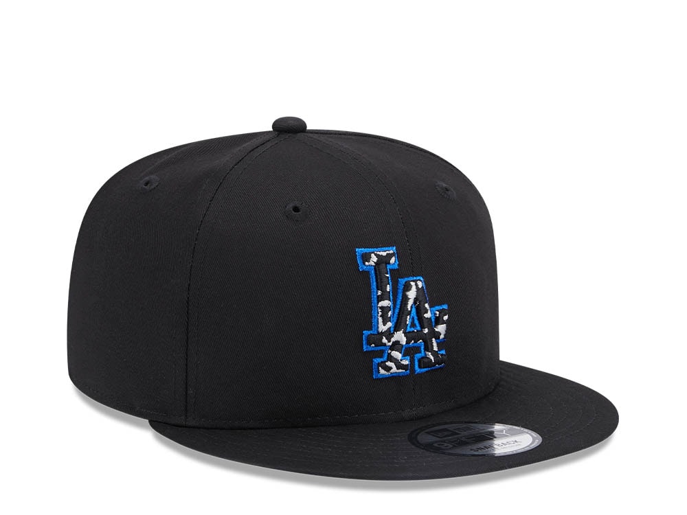 New Era Los Angeles Dodgers Seasonal Infill Black Edition 9Fifty Snapback Casquette
