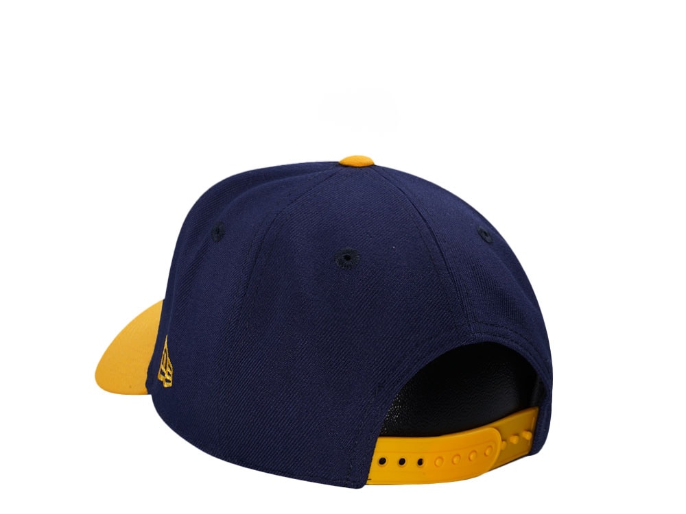 New Era Milwaukee Brewers Navy Classic Two Tone 9Forty A Frame Snapback Casquette