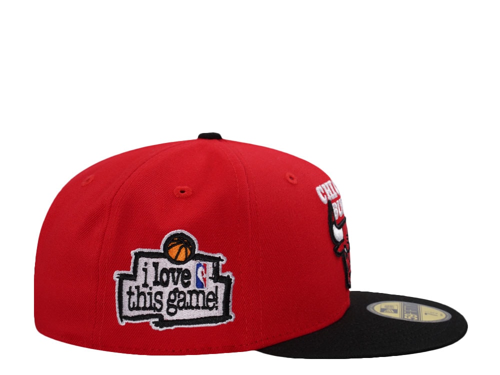 New Era Chicago Bulls Love Rush Red Two Tone Edition 59Fifty Fitted Casquette