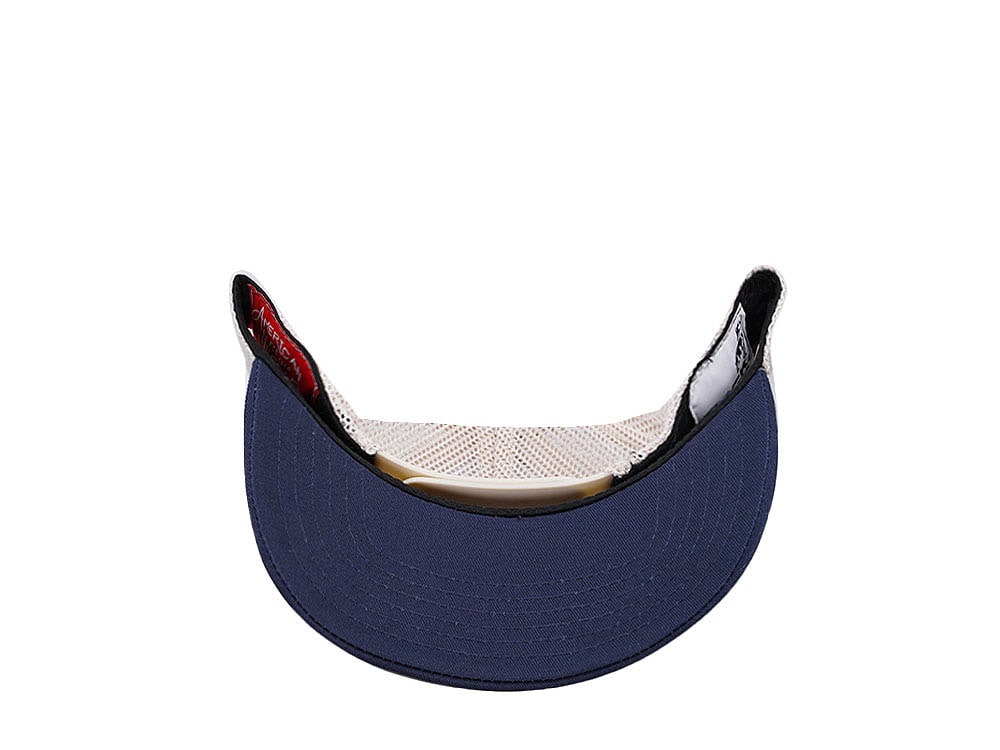 American Needle Mack Truck Twill Valin Patch Trucker Snapback Casquette