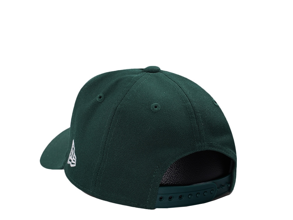 New Era Los Angeles Dodgers Back to Back Champions Flame Rose Dark Green Prime Edition 9Forty A Frame Snapback Casquette
