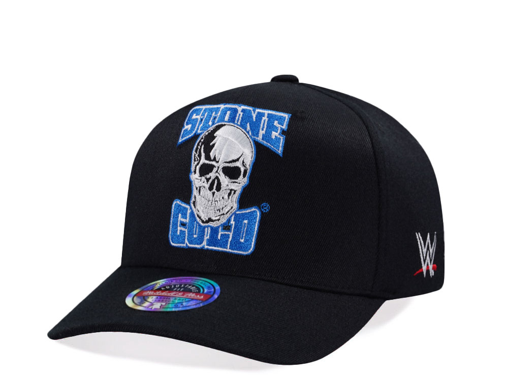 Mitchell & Ness Wrestlemania WWE Stone Cold Steve Austin Classic Red Stretch Snapback Casquette