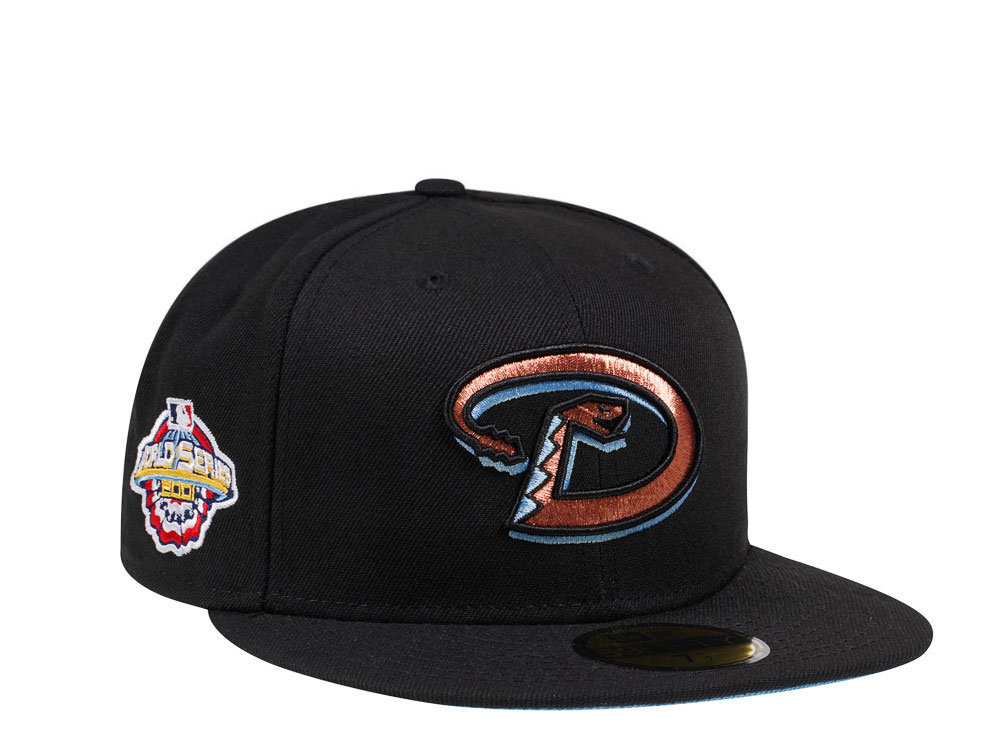 New Era Arizona Diamondbacks World Series 2001 Glacier Blue Edition 59Fifty Fitted Casquette