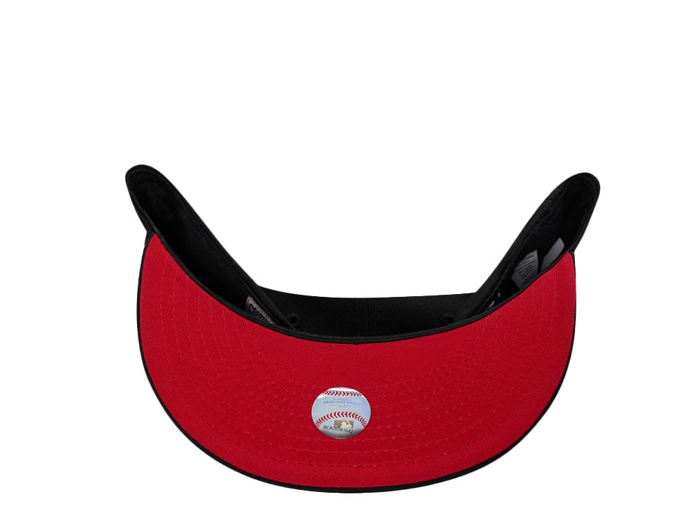 New Era New York Yankees Subway Series 2009 Black and Red Edition 59Fifty Fitted Casquette