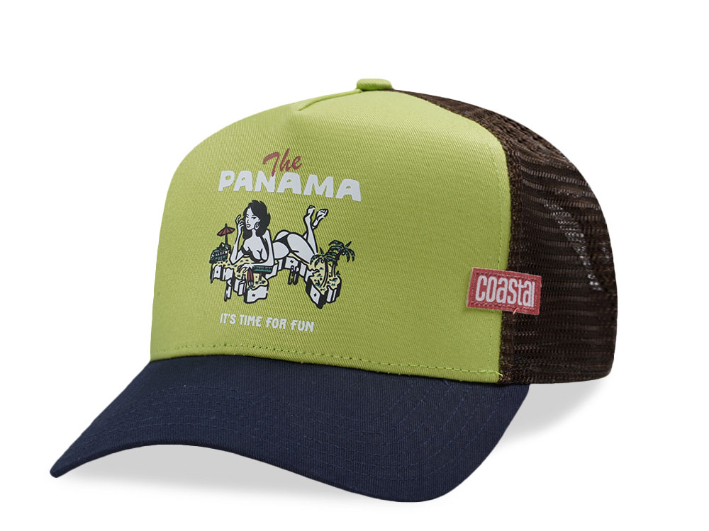 Djinns HFT The Paname Green Trucker Snapback Casquette