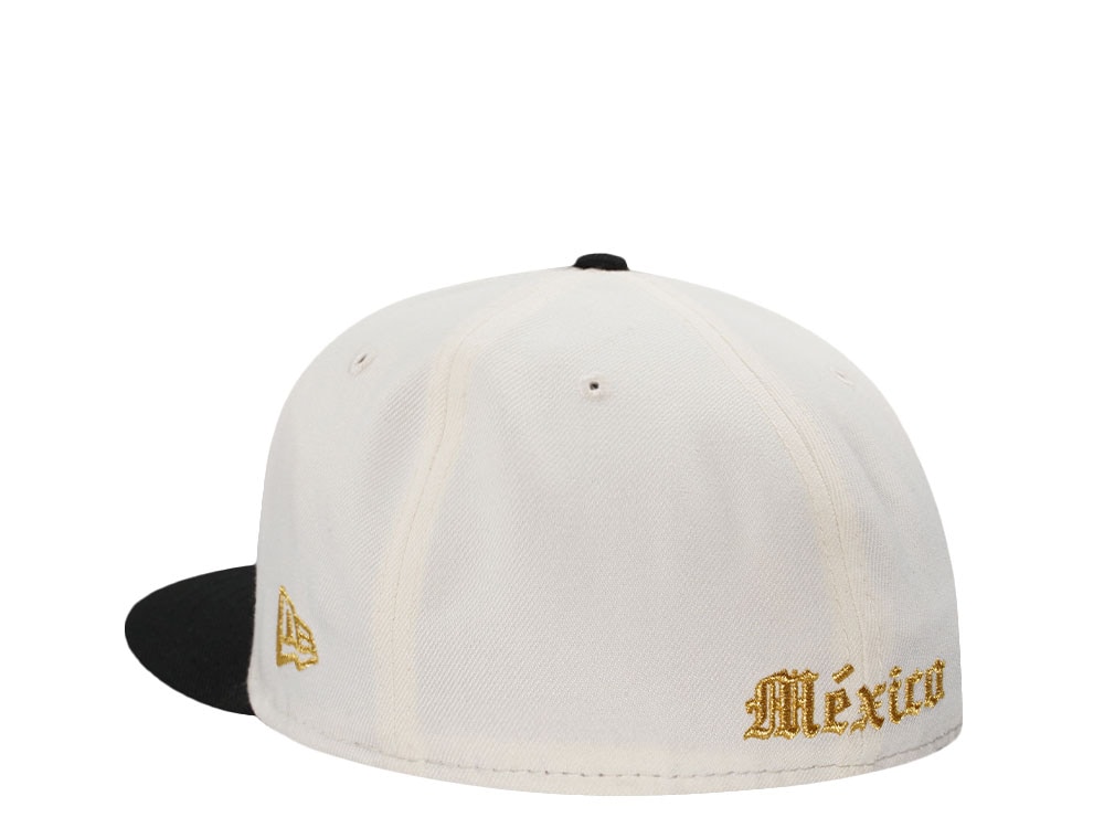 New Era Mexico Aztec Metallic Chrome Two Tone Edition 59Fifty Fitted Casquette