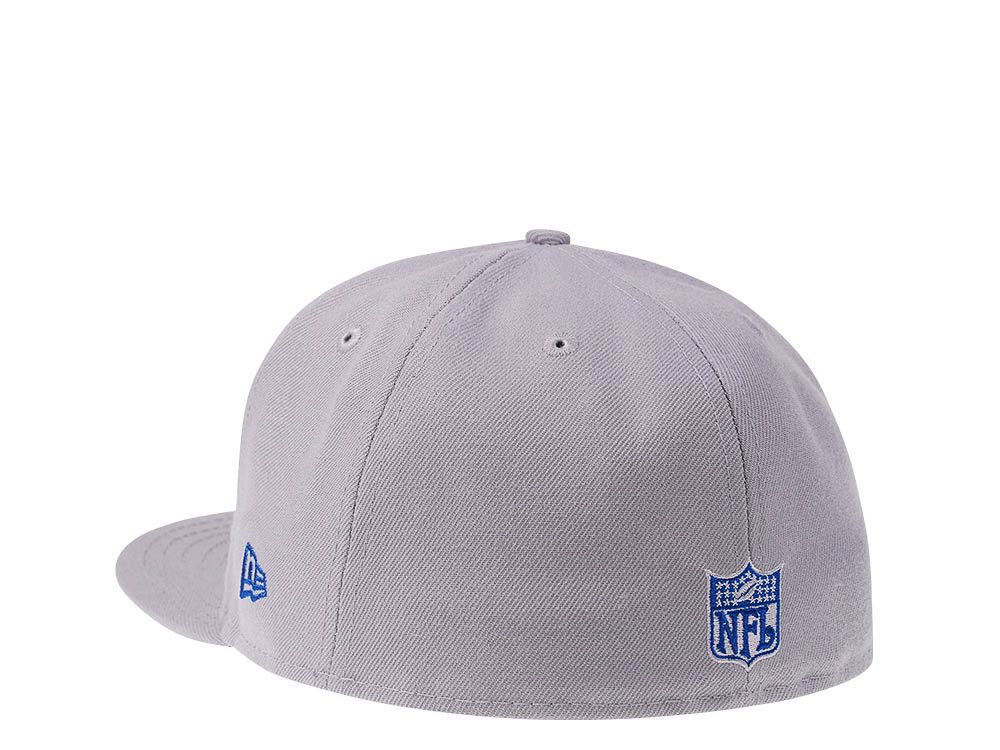 New Era Los Angeles Rams Blue Pop Throwback Edition 59Fifty Fitted Casquette