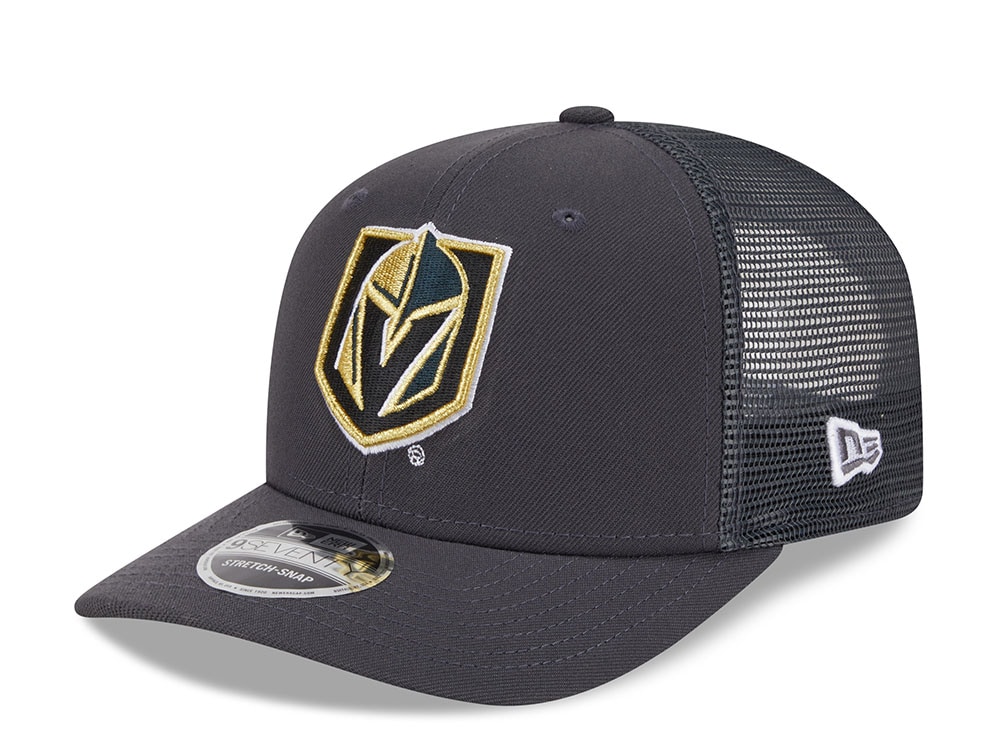 New Era Vegas Golden Knights Gray Edition 9Seventy Trucker Snapback Casquette