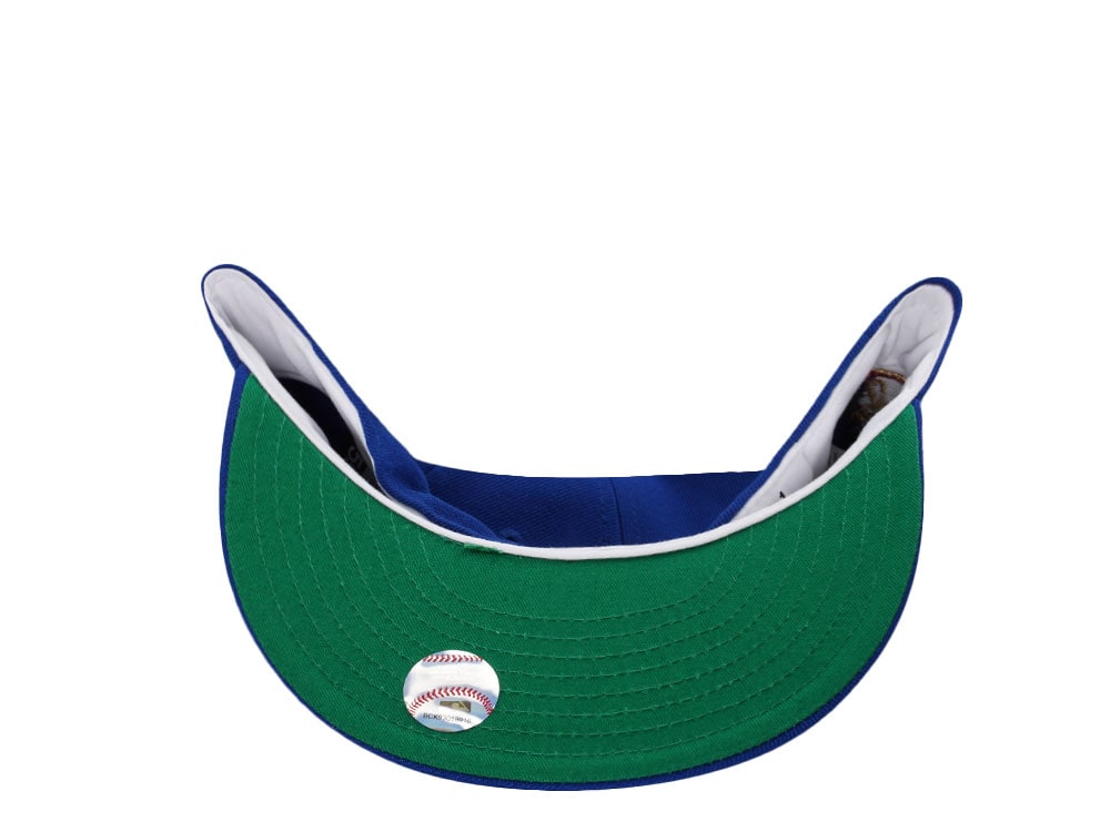 New Era Brooklyn Dodgers 50th Anniversary Jackie Robinson Royal Blue Prime Edition 59Fifty Fitted Casquette
