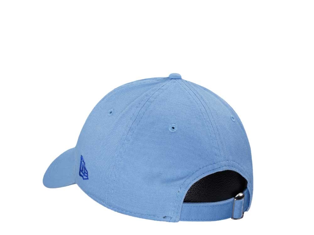 New Era Atlanta Braves Skull Sky Blue 9Twenty Strapback Casquette
