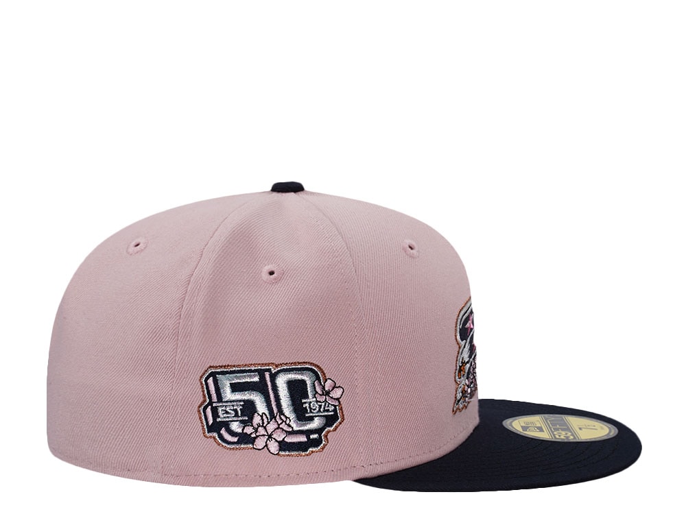 New Era Washington Capitals 50th Anniversary Pink Rouge Two Tone Edition 59Fifty Fitted Casquette