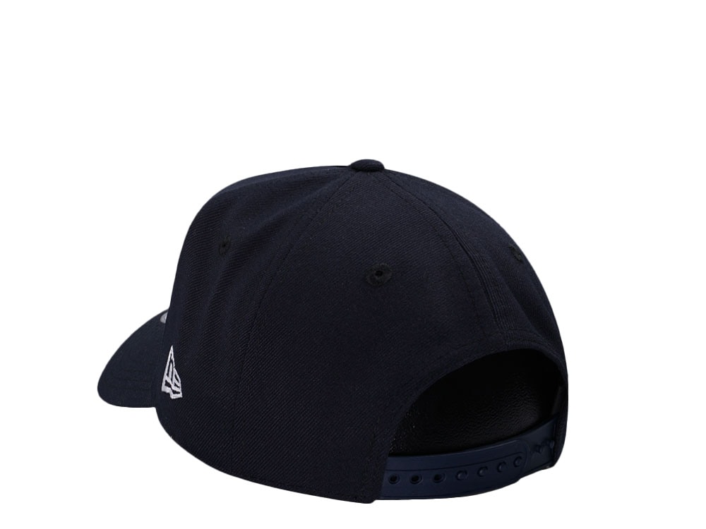 New Era Milwaukee Brewers Navy Classic Edition 9Forty A Frame Snapback Casquette