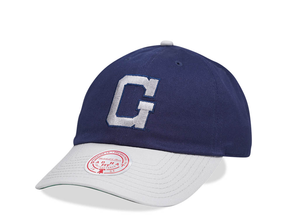 Mitchell & Ness Georgetown University Team Two Tone 2.0 Dad Strapback Casquette