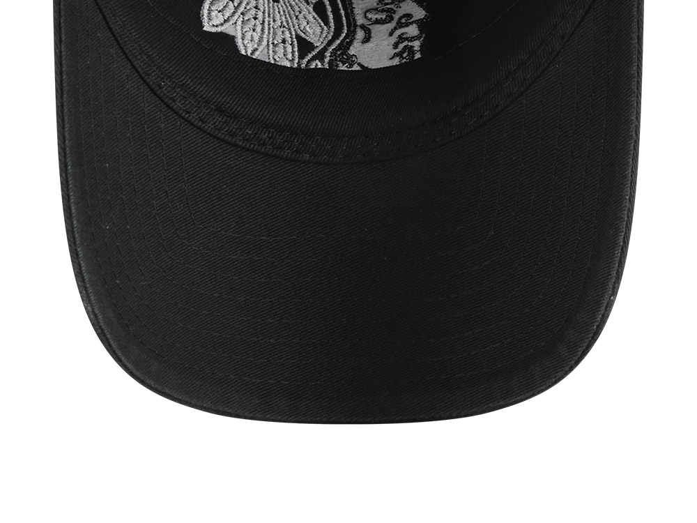 New Era Chicago Blackhawks Stamp Black 9Twenty Snapback Casquette