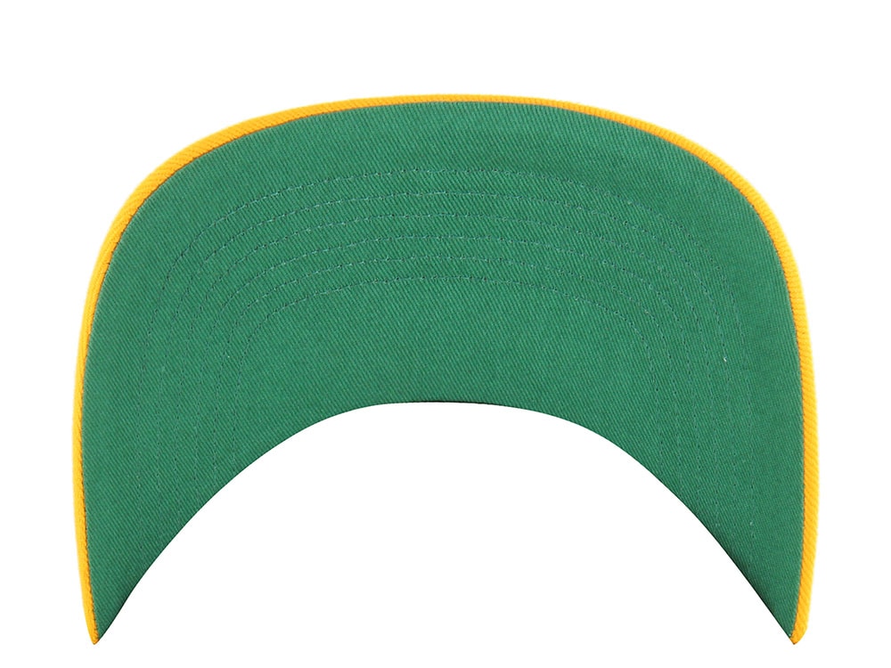 47 Brand Oakland Athletics Cooperstown Golden Age Kelly Green Hitch Snapback Casquette