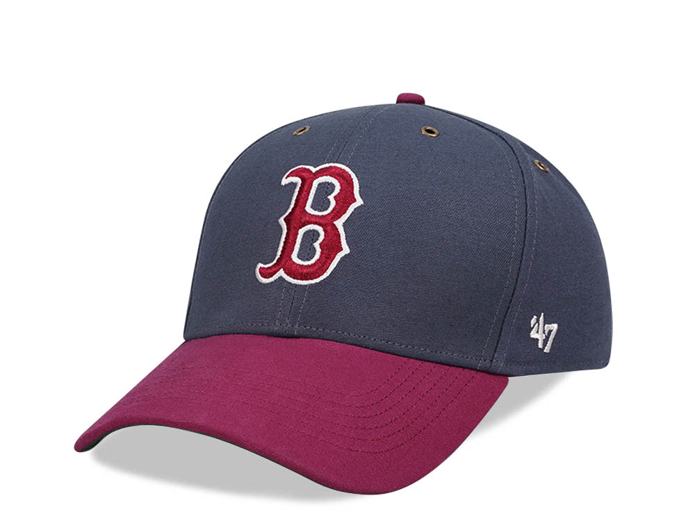 47Brand Boston Red Sox Vintage Navy Campus MVP Strapback Casquette