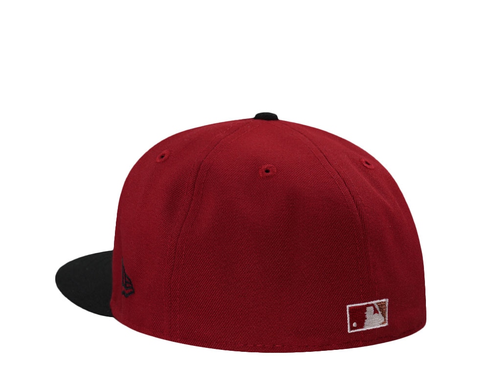New Era New York Mets World Series 1986 Red Two Tone Edition 59Fifty Fitted Casquette