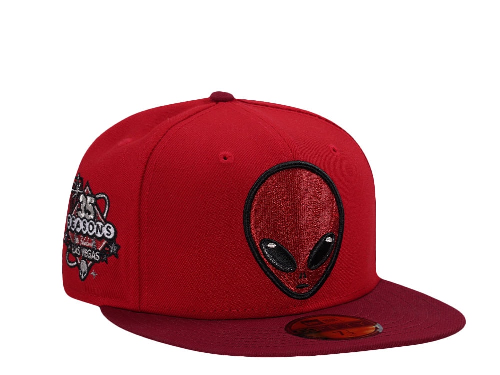 New Era Las Vegas 51s 35 Seasons Red Two Tone Edition 59Fifty Fitted Casquette