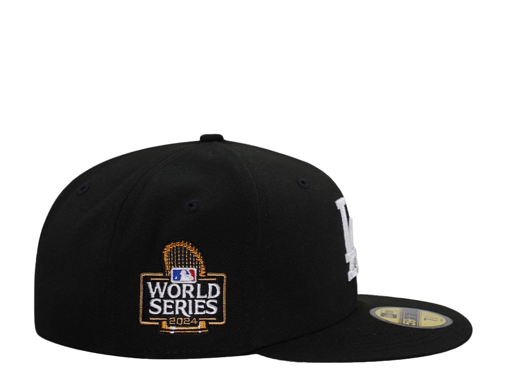 New Era Los Angeles Dodgers World Series 2024 Black Edition 59Fifty Fitted Casquette