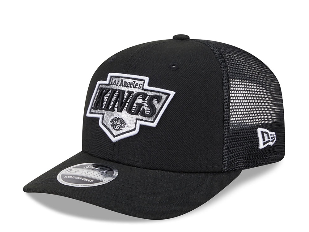 New Era Los Angeles Kings Black Edition 9Seventy Trucker Snapback Casquette