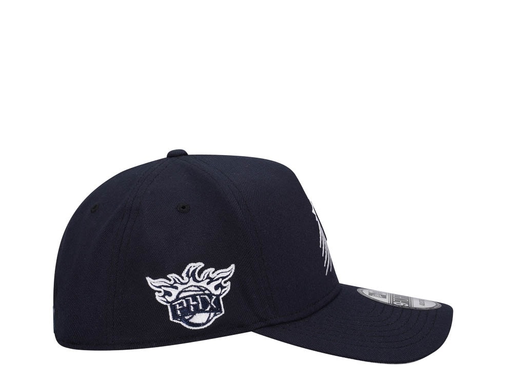 New Era Phoenix Suns C Dub Navy 9Forty A Frame Snapback Casquette