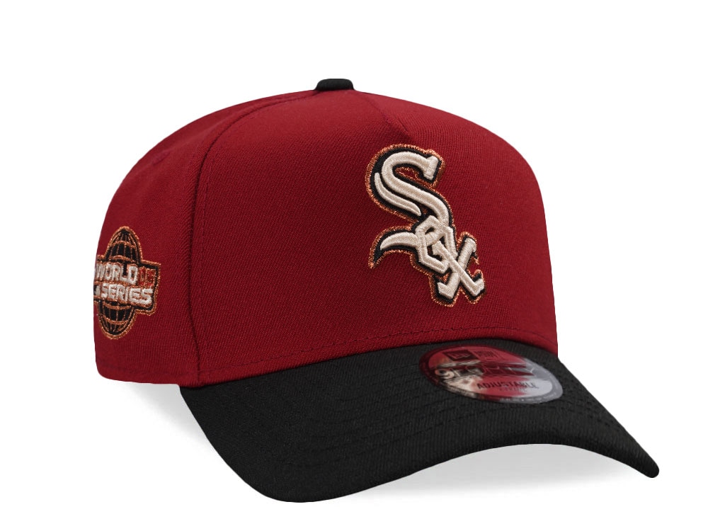 New Era Chicago White Sox World Series 2005 Red Two Tone Edition 9Forty A Frame Snapback Casquette