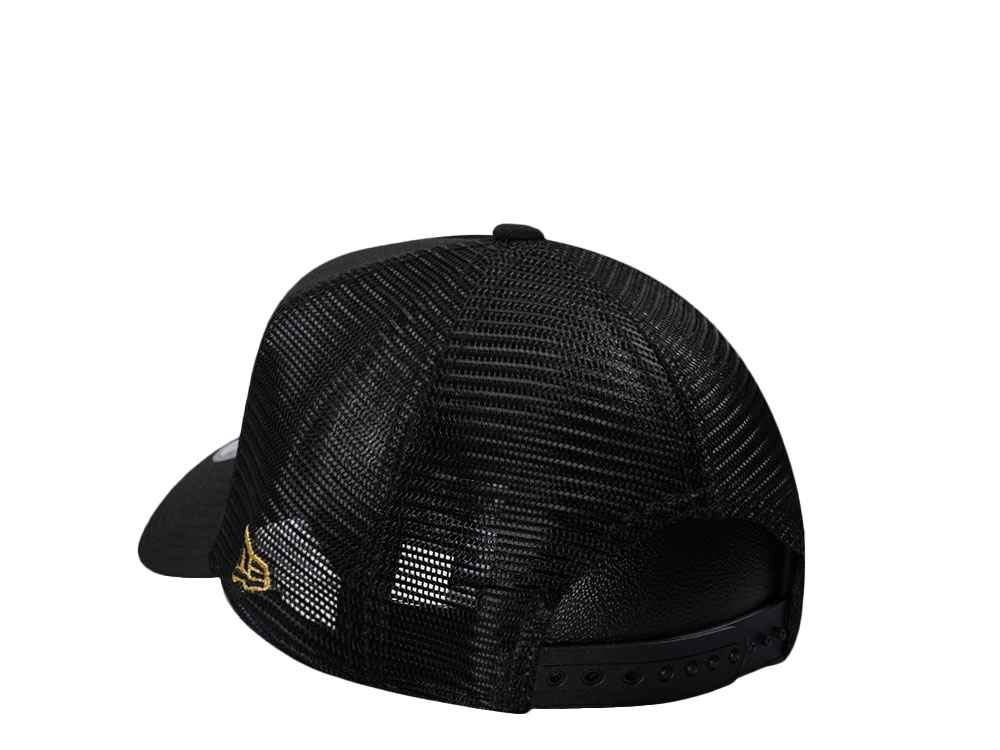 New Era Arizona Diamondbacks Inaugural season 98 Black And Gold Trucker A Frame 9Forty Casquette
