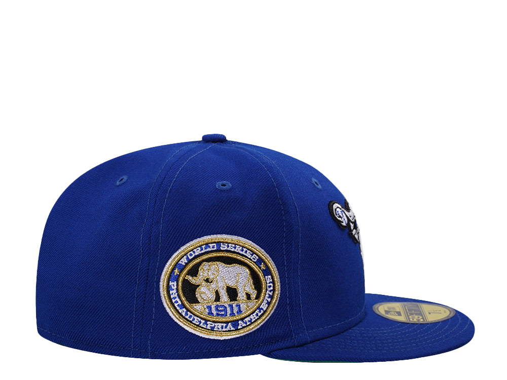 New Era Philadelphia Athletics World Series 2011 Wool Blue Prime Edition 59Fifty Fitted Casquette